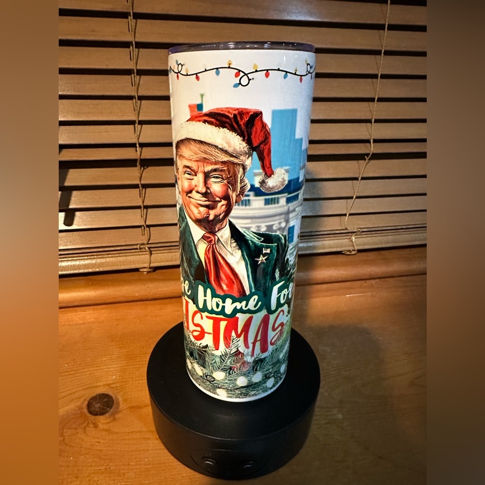 DJT Christmas Tumbler